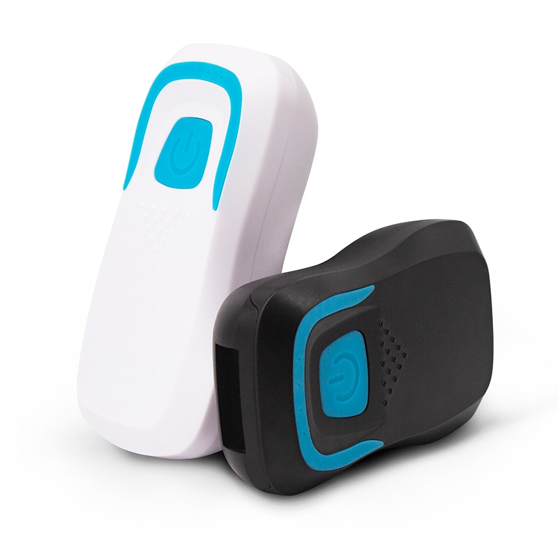 125KHz LF RFID Bluetooth Reader for Long Standby & UID shown in the product gallery with a adhesive backing flat lay view for 125KHz LF RFID Readers applications.