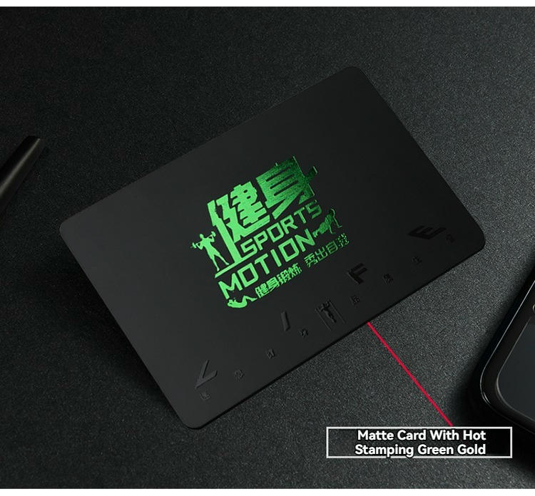 Plastic cards featuring silver foil stamping combined with variable data printing for personalized member names and numbers.
