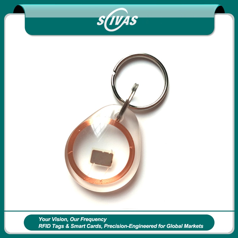 Transparent RFID Key Fobs for Access Control Systems