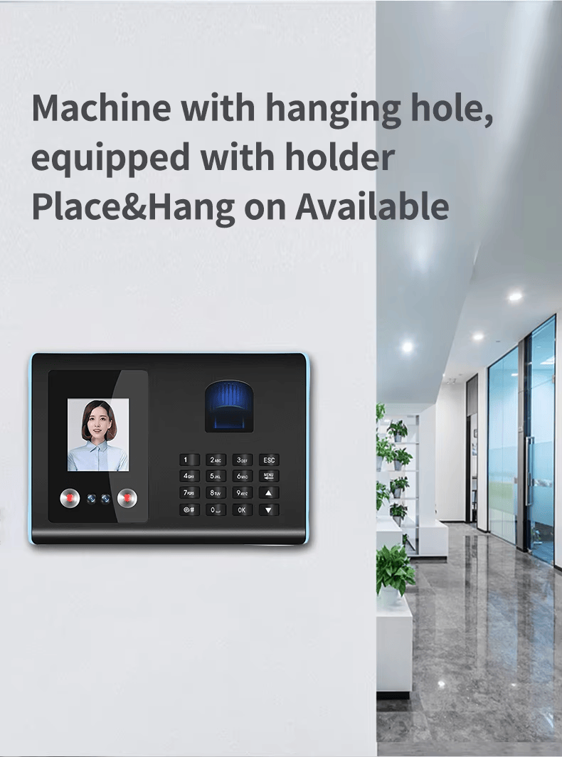Biometric Dual Face-Fingerprint Terminals for Easy Excel Export