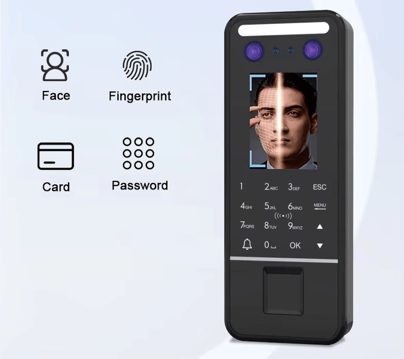 Multi-Modal Biometric Terminal with Wiegand & Touch